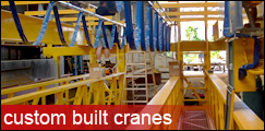custom built cranes