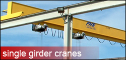 single girder cranes